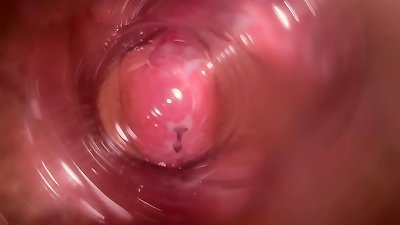 Please, cum inside my Pussy... dirty talk and hot puss spreading and inner camera (Dirty talk #4)