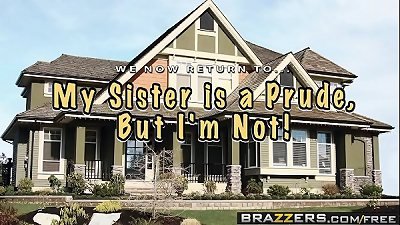 Baby Got Boobs - My Sister is a Prude But Im Not scene starring Bethany Benz and Keiran Lee