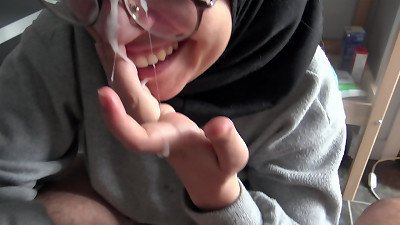 A Muslim girl is disturbed when she watches her schoolteachers huge French rod
